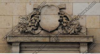 photo texture of ornate shield 0002